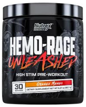 Hemorage Unleashed (30 serv) NARANJA MANGO - Nutrex