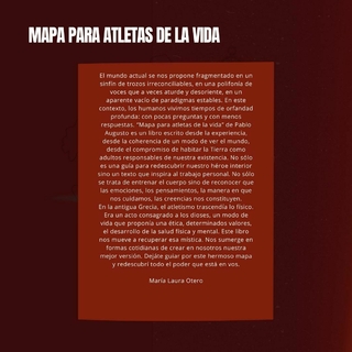 Libro Mapa para atletas de la vida - Editorial Tersites - comprar online