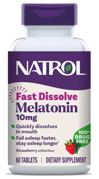 Melatonin Advanced Sleep 10mg x 60 tabs - Natrol