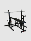Rack 4x4 con Columna de Seguridad y porta discos doble Nacional - MM Fitness - comprar online