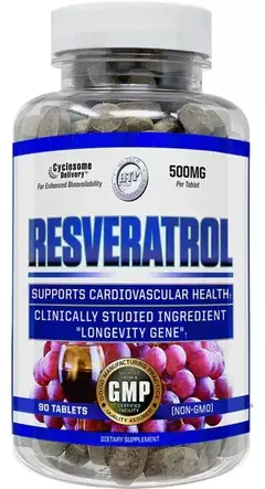 Resveratrol 500mg x 90 tabs - Hi Tech