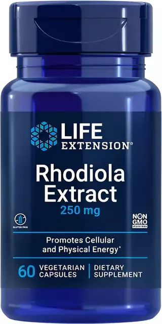 Rhodiola Extract 2250mg x 60caps - Life Extension