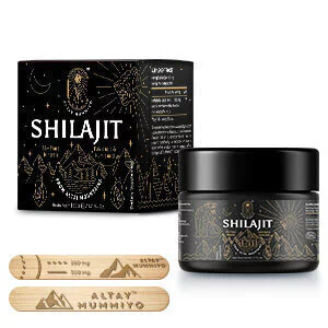 Shilajit Fulvic and Humic Acid (100 serv) - Altay Mummiyo