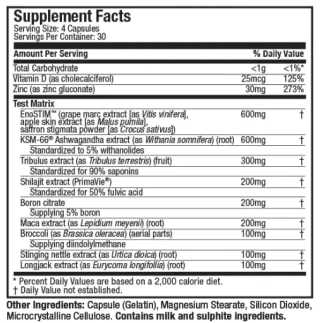 TEST HD ELITE 120 CAPSULAS - MUSCLETECH - comprar online