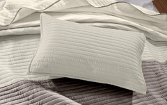 Quilt Tricolor Twin BEIGE - comprar online