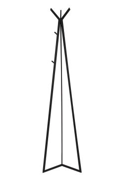 Perchero de Pie Hierro CACTUS Negro en internet