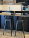 OUTLET ! banqueta tolix respaldo bajo