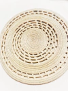 Plato de Sitio FIBRA NATURAL modelo Areca