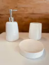 Set x3 Accesorios de Baño Porcelana