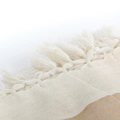 Manta FRANJAS BEIGE en internet