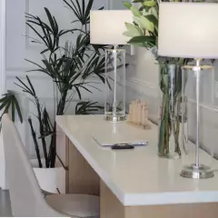 Lampara 1250 Verónica Transparente