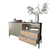 Imagen de BAHIUT 1,50M. Art 4253 Linea Metalwood