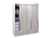 Vestidor 2 Puertas 180 x 220 cm 2 Puertas De Melamina Art Sku 502 - Mueblin Hogar