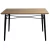 Mesa Eames madera patas madera negra en internet