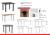 Combo de 1 Mesa Rectangular M8 120 x 80 + 6 Sillas SC02 - Mueblin Hogar