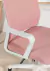 Silla De Escritorio Oficina Operativa Rosa Pvc Blanco Marsella - tienda online