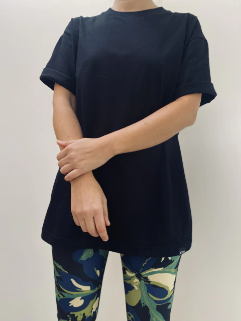 Imagen de Remeron Oversize Algodón - Negro