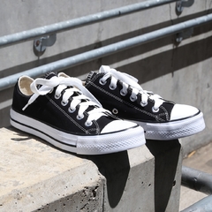 ALL STAR CLASSIC LONA BASE BAJA NEGRO - Le Scarpe