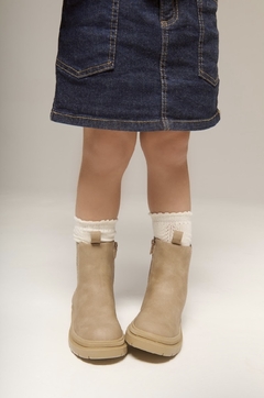 Botita Nápoles beige - comprar online