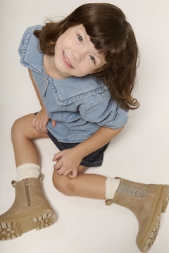 Botita Nápoles beige - LA AGUADA TIENDA DE NIÑOS