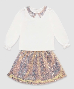 Conjunto Falda + Remera Sophia - comprar online