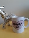 Caneca Frase Caguei Pra Você Oferta
