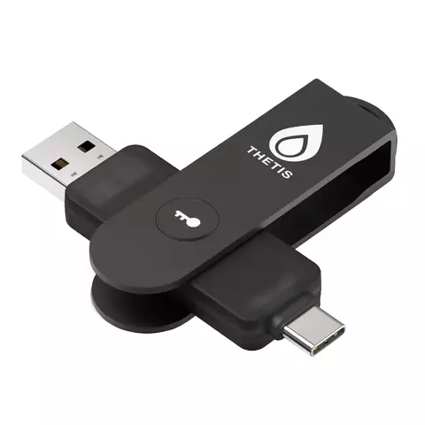 Thetis Pro Fido2 Key Dual USB A USB C