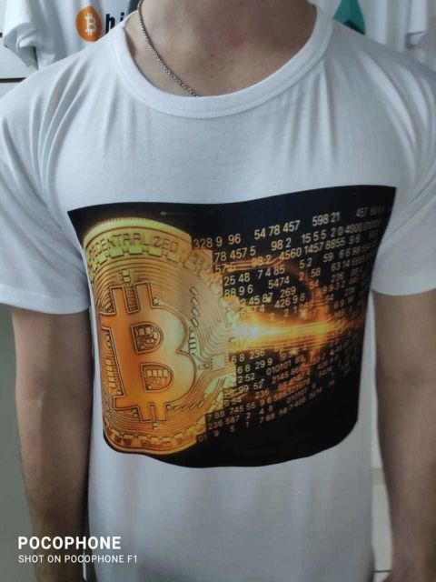 Remera Bitcoin Bits