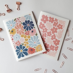 Pack x2 libretas MARGARITAS - (A6, 10x15 cm) - comprar online