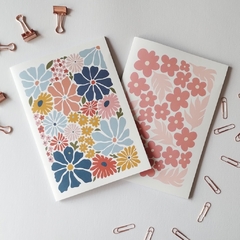 Pack x2 libretas MARGARITAS - (A4, 21x29,7 cm)