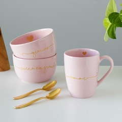 FRASES GOLD - linea rosa