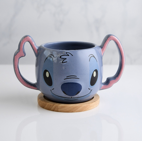 TAZA PREMIUM - Stitch orejas
