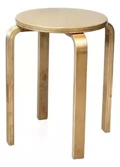 Banco Para Sentarse Puff No60 Alvar Aalto Madera Laminado
