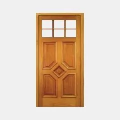 Puerta de Entrada de Madera Moldura bastidor Modelo 32