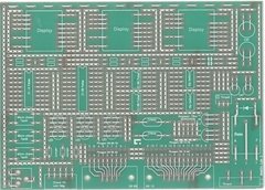 Placa LAB III para montagens eletrônicas - Fibra