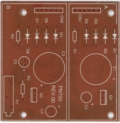 Placa Dupla para montagem de Fontes
