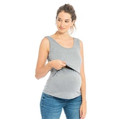 Remera Musculosa Serena Gris