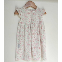 Vestido Alitas Flores Rosas - comprar online