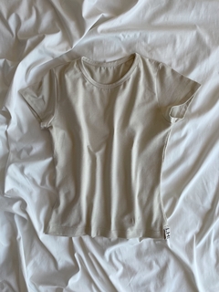 Remera Nube 02 ♡ Algodón Arena - las horas ingenuas