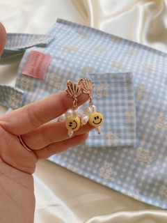 Aros Smile ♡ Perlas de río - comprar online