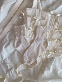 Corset Cisne ♡ Bow Crema (edición especial, talle 2) - comprar online