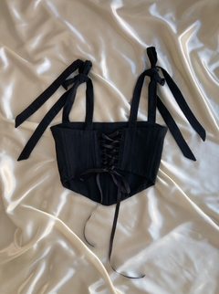 Corset CISNE ♡ Negro - tienda online