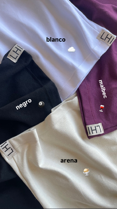 Remera Nube 02 ♡ Algodón Arena - comprar online