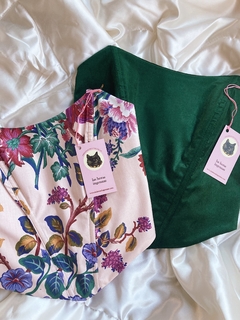 Corset BUNNY ♡ Velvet verde (talle 2) - comprar online