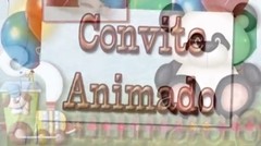 Convite de festa animado