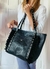 Tote cuero volados y tachas - comprar online