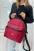 Mochila impermeable bordo - comprar online