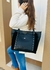 Tote cuero volados y tachas - tienda online