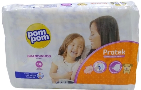 FRALDA POMPOM GRANDINHOS C14