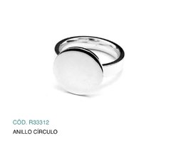 Anillo formas . Acero blanco